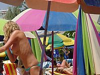 Nude Beach Voyeur