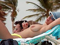Nude Beach Voyeur
