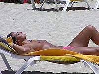 Nude Beach Voyeur