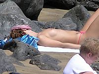 Nude Beach Voyeur