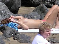Nude Beach Voyeur