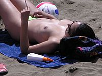 Nude Beach Voyeur