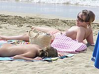 Nude Beach Voyeur