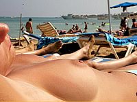 Nude Beach Voyeur