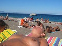 Nude Beach Voyeur