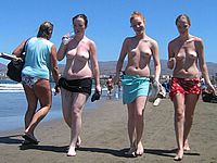 Nude Beach Voyeur