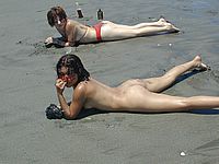 Nude Beach Voyeur