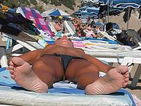 Nude Beach Voyeur