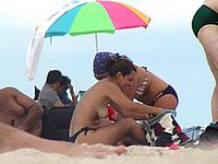 Nude Beach Voyeur