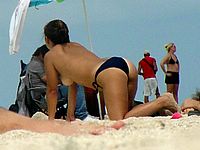 Nude Beach Voyeur