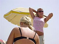 Nude Beach Voyeur