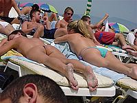 Nude Beach Voyeur