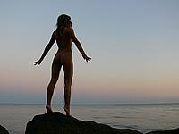 Nude Beach Voyeur