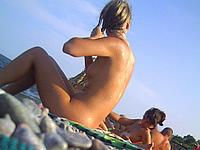 Nude Beach Voyeur