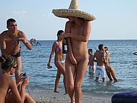 Nude Beach Voyeur
