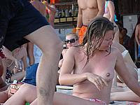 Nude Beach Voyeur