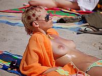 Nude Beach Voyeur