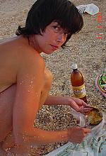 Nude Beach Voyeur