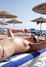 Nude Beach Voyeur