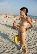 Nude Beach Voyeur