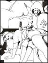Cruel adult comics