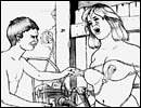 Cruel porn comics and fetish adult artworks