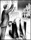 Cruel adult comics