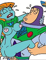 Buzz Lightyear from Toy story