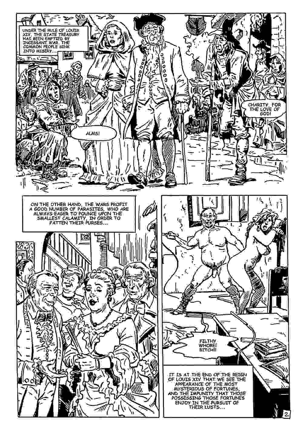 Cruel and absolutely immoral sexual life in Sodom