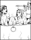 Free samples of various brutal porn cartoons from Girls Eater