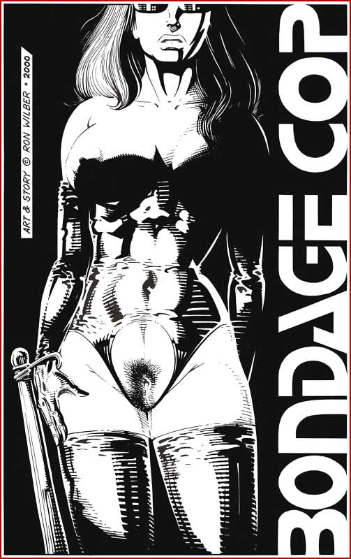Fetish comics 'Bondage Cop: Attack Of The Robots'