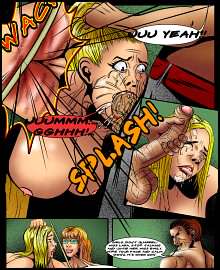 BDSM comics `A new secretary`, part 1