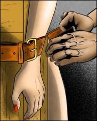 Pain comics: SM cartoons and cruel porn comics