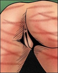 Pain comics: SM cartoons and cruel porn comics