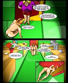 BDSM comics `A new secretary`, part 1