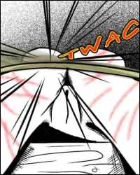 Pain comics: SM cartoons and cruel porn comics
