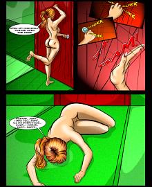 BDSM comics `A new secretary`, part 1