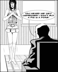 Pain comics: BDSM art in full colors