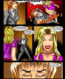 BDSM comics `A new secretary`, part 1
