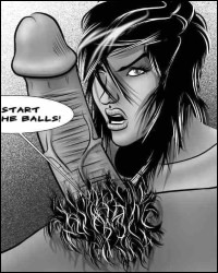 Pain comics: BDSM art in full colors