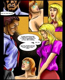 BDSM comics `A new secretary`, part 1