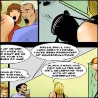 Free samples from BDSM comics `A New Secretary`, ep 2