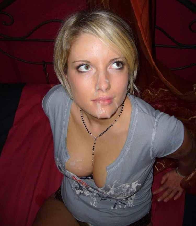 amateur fully clothed facial