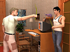 cruel boys - 3d gay maledom exclusive pictures & animations