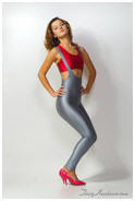 girls in lycra clothes