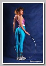 girls in unitards