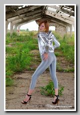 shiny clothes