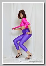 models in spandex