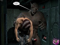3d sex monster porn