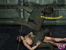 3d alien sex with monster dick